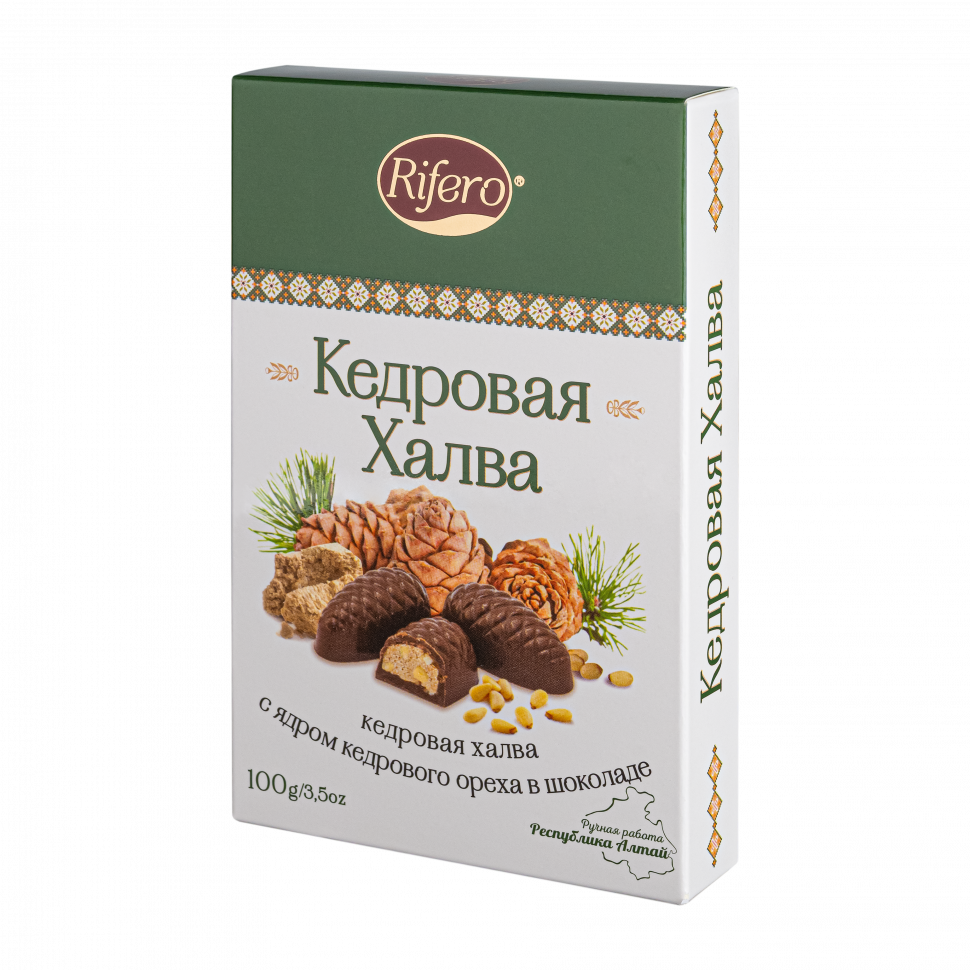  Риф и ко Конфеты "Кедровая халва" 100г   в Фрязине